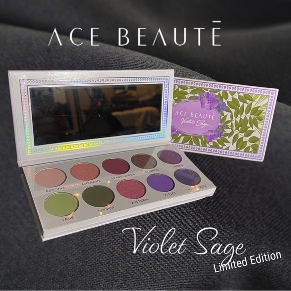 Ace BEAUTY VIOLET SAGE PALETTE (LIMITED EDITION) SOLD OUT - Picture 1 of 6